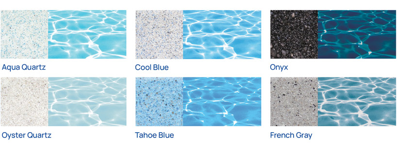 Pool Plaster Color Guide