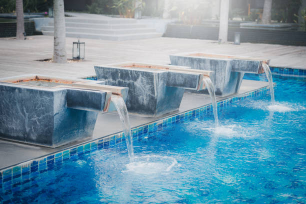Waterfall Pool Features